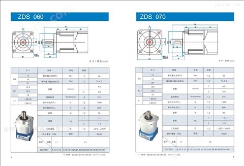 中达电通ZDH090L2-20-19-70建材减速机选型