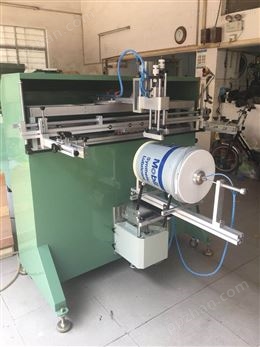 青岛市丝印机厂家伺服滚印机自动丝网印刷机