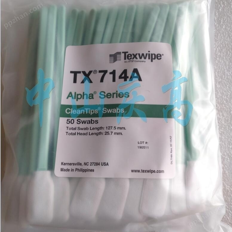供应美国TEXWIPE 棉签TX714A