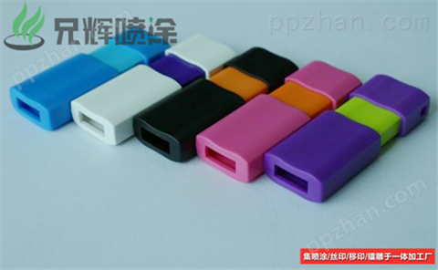 惠州公庄耳机外壳UV橡胶漆喷涂来料加工