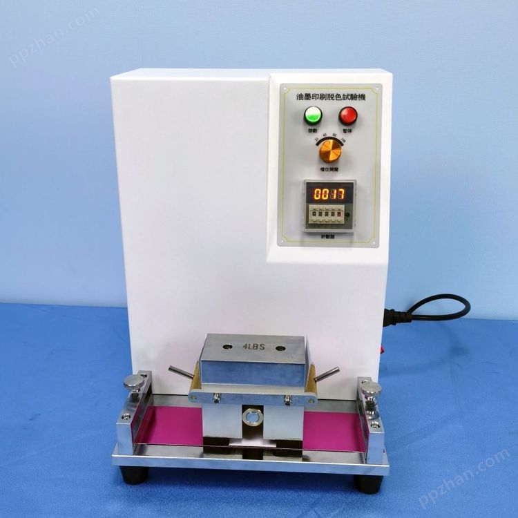 油墨脱色试验机 印刷上光油耐磨试验机纸张覆膜磨擦测试仪