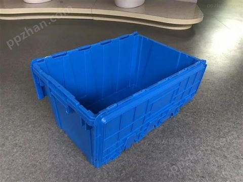 供应防尘物流箱 斜插塑料箱