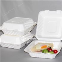 9寸三格可降解餐盒简餐外卖打包盒环保餐具